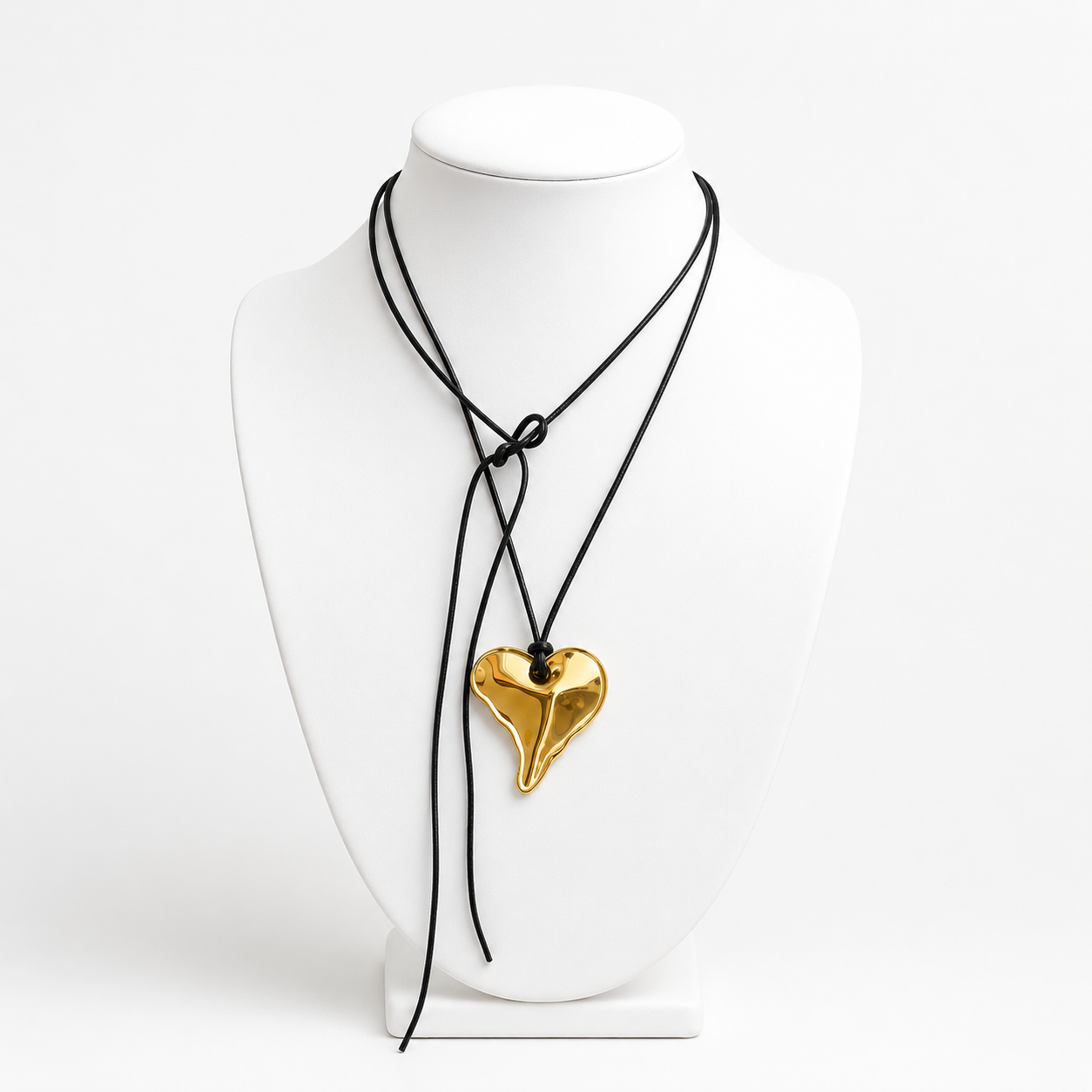 Kaklarota Amour Gold Heart Cord