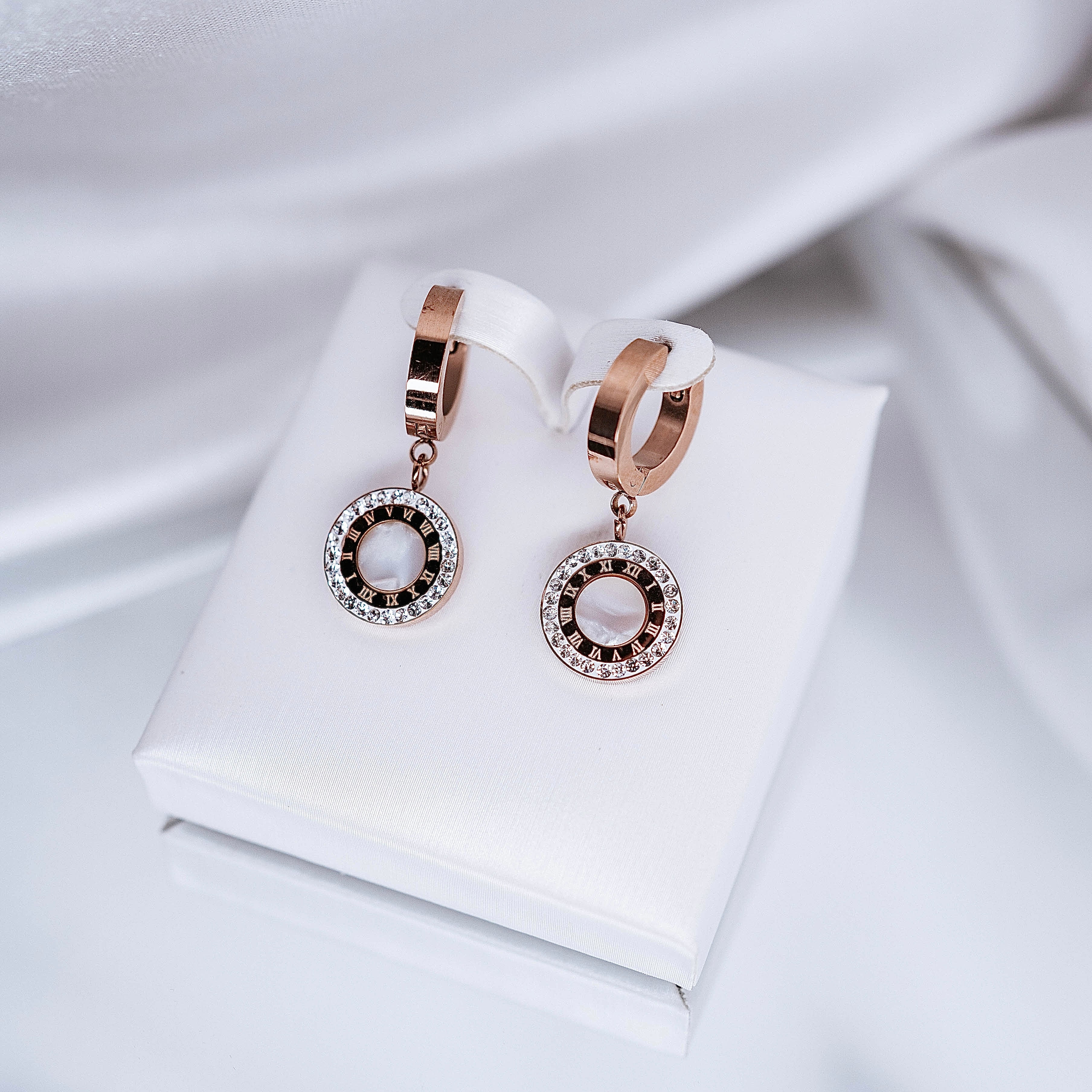 Earrings &quot;Luxus Crystal Elegance&quot;