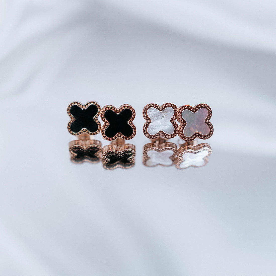 Earrings &quot;Flower stud&quot; /various colors/