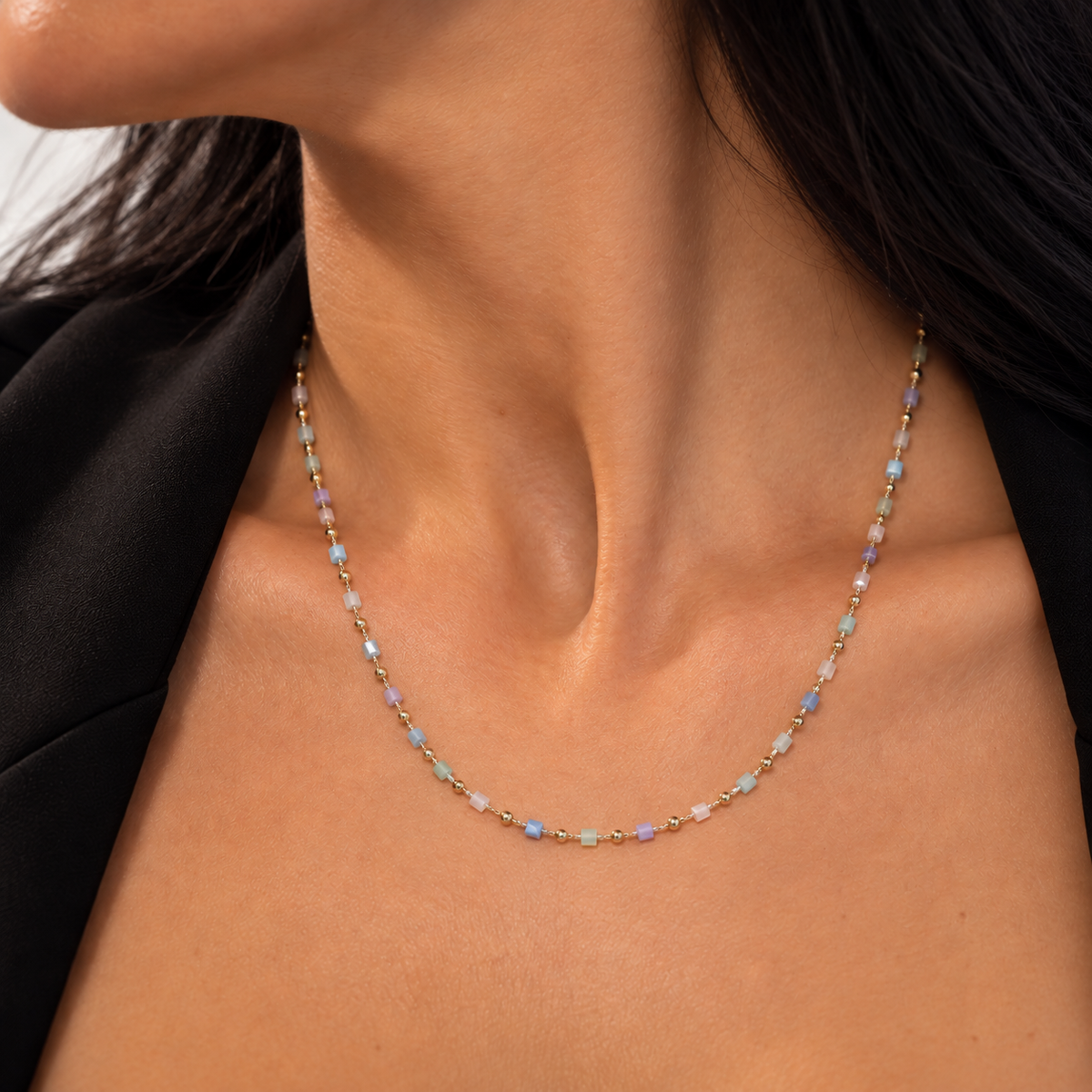 Multicolor Beaded Necklace