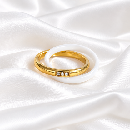 Ring Ceramic black
