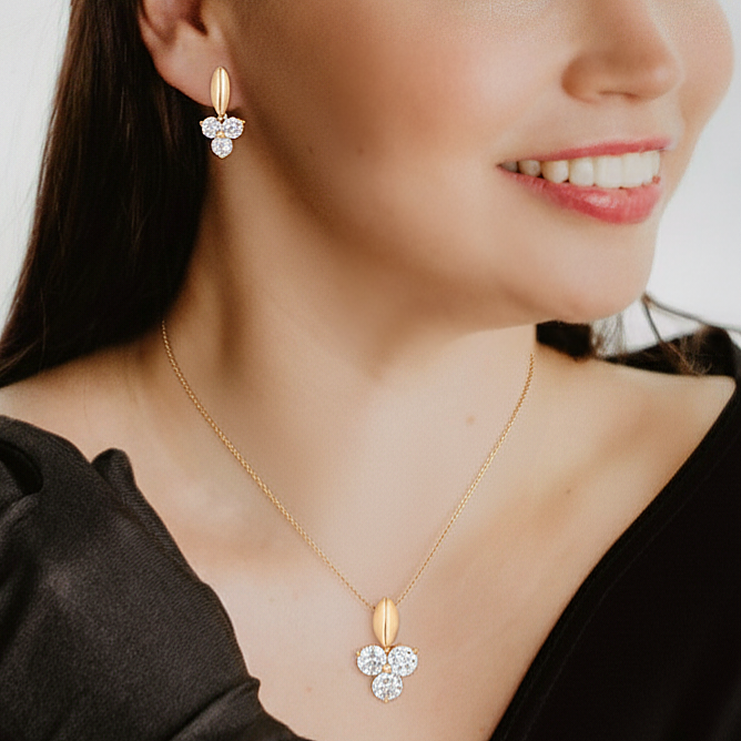 Rotu komplekts &quot;Greznā trīslapiņa&quot;