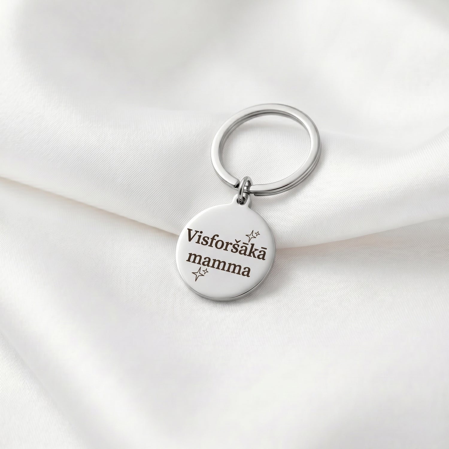 Atslēgu piekariņš Visforšākā Mamma | personalizē pēc vēlmes