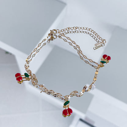 Kājas ķēdīte &quot;Cherry&quot;