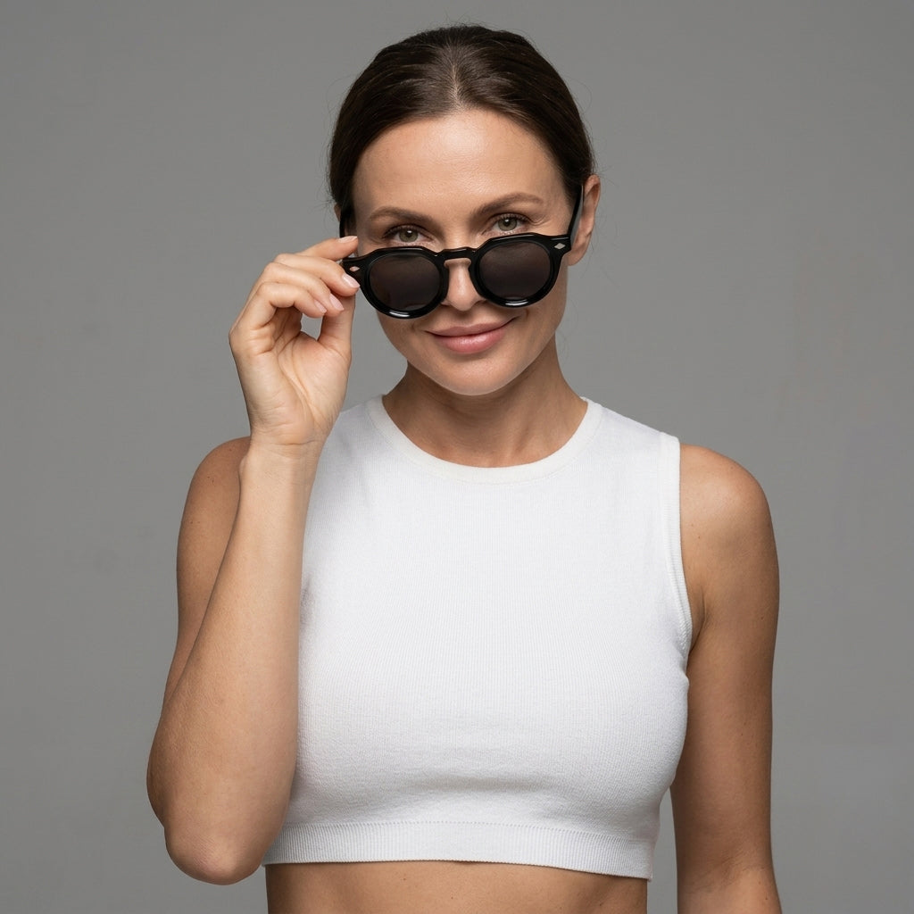 Saulesbrilles Melnais gaišums