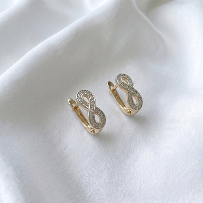 Auskari "Infinity Sparkle"