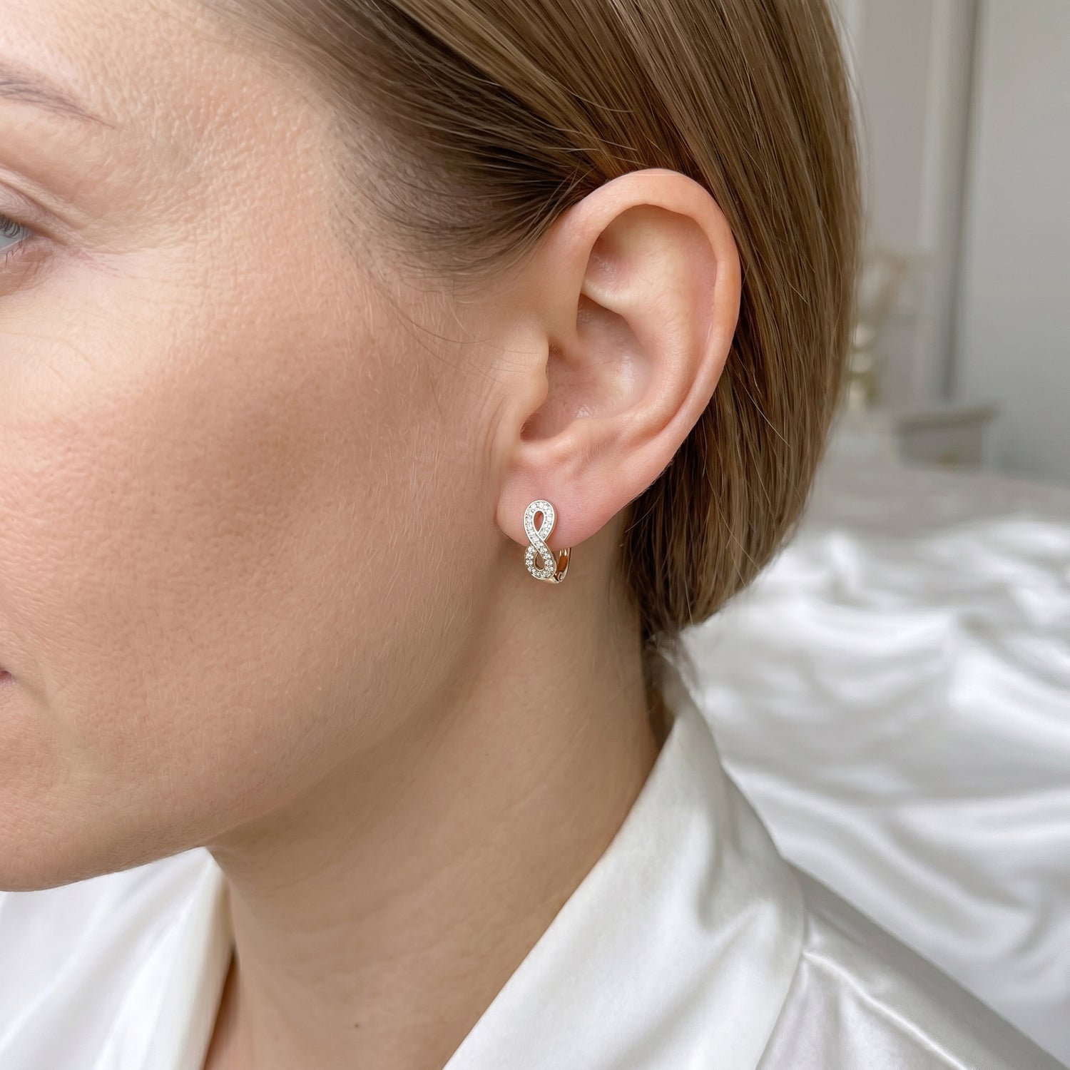 Auskari "Infinity Sparkle"