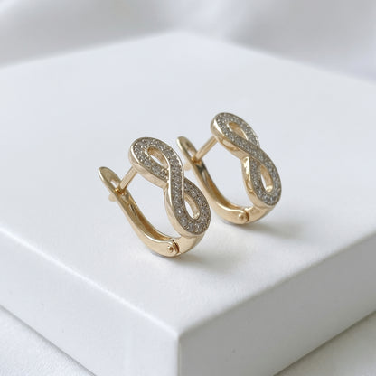 Auskari "Infinity Sparkle"