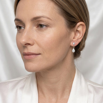 Auskaru klipši "Royal Drop"