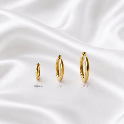 Auskaru Trio Gold Hoop