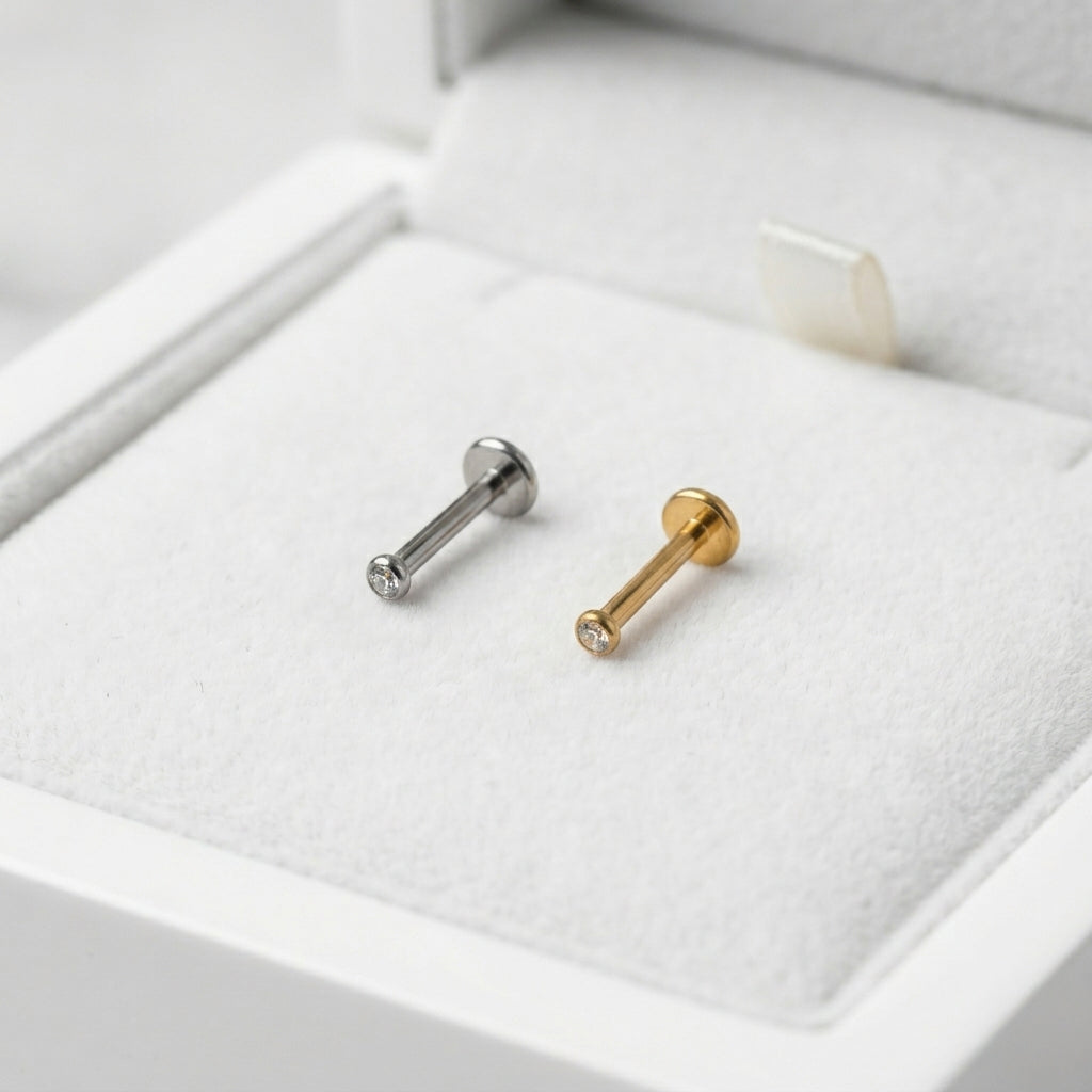 Pīrsings "Mazais kristāls rāmītī"