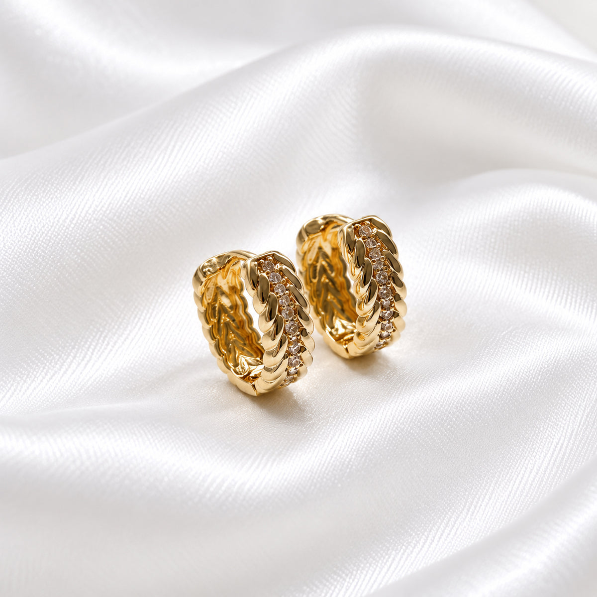 Auskari Golden Shimmer