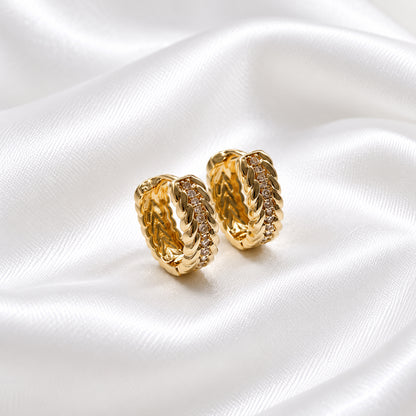 Auskari Golden Shimmer