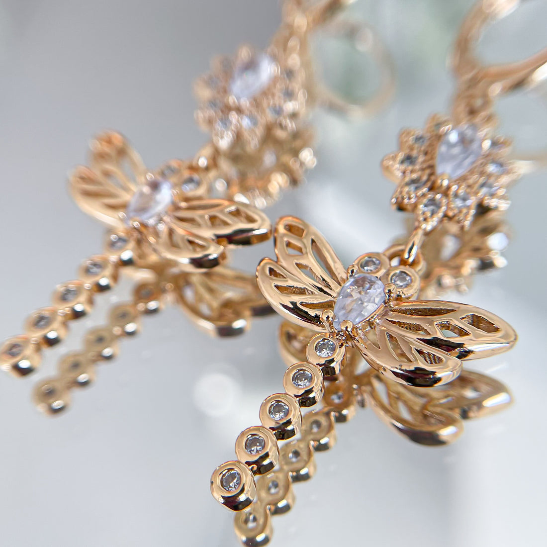 Earrings &quot;Dragonflies&quot;