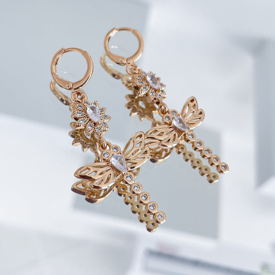 Earrings &quot;Dragonflies&quot;