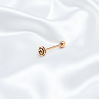 Pīrsings mēlei "Roze"