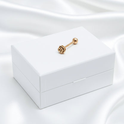 Pīrsings mēlei "Roze"