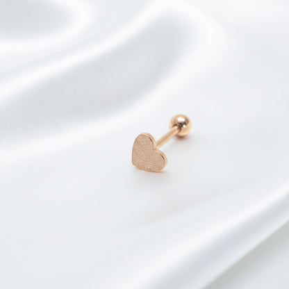 Pīrsings mēlei "Sirds"