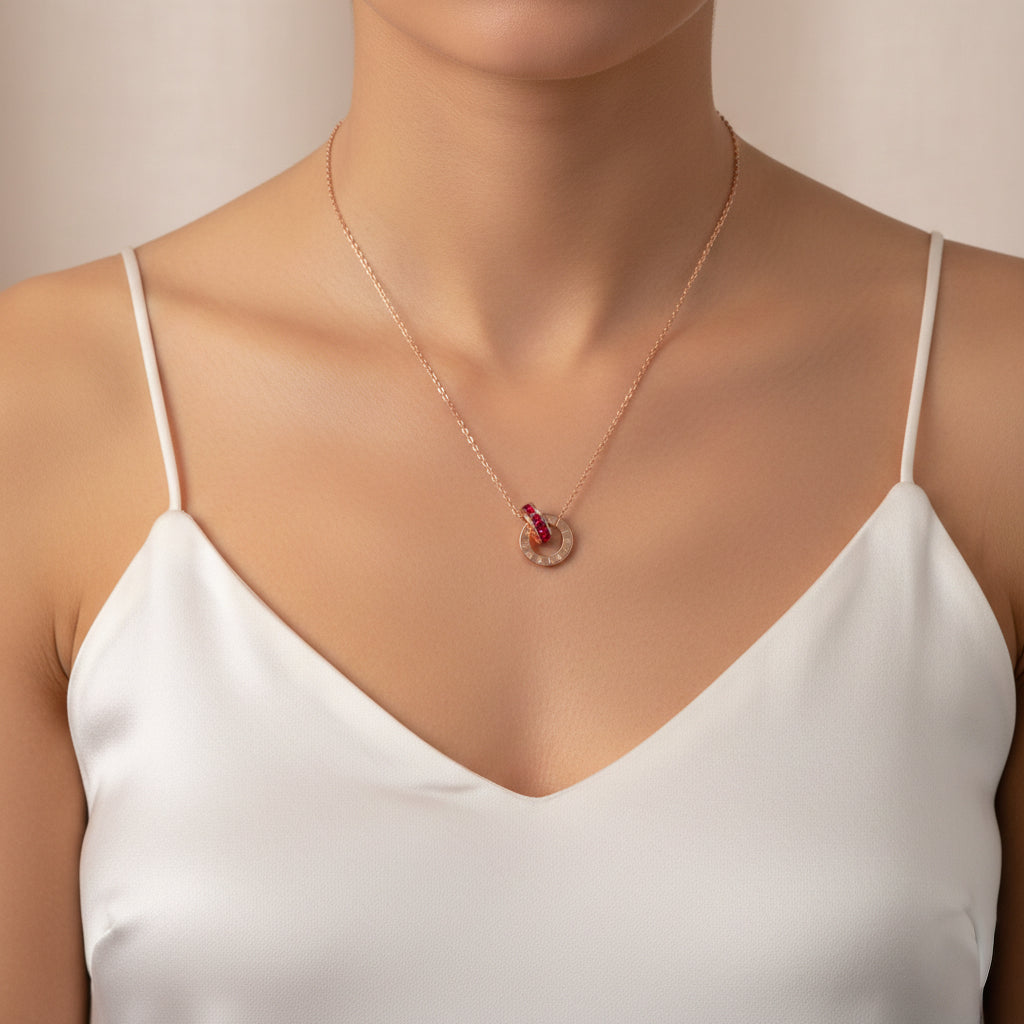 Kaklarota "Laika pieskāriens" sarkans