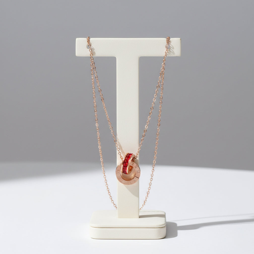 Kaklarota "Laika pieskāriens" sarkans