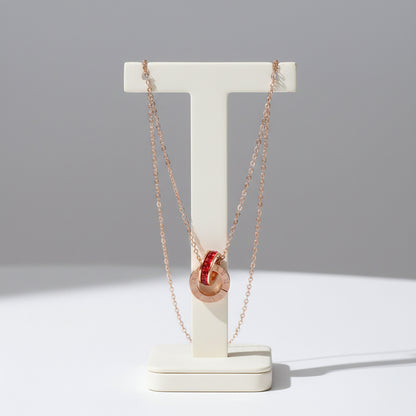 Kaklarota "Laika pieskāriens" sarkans