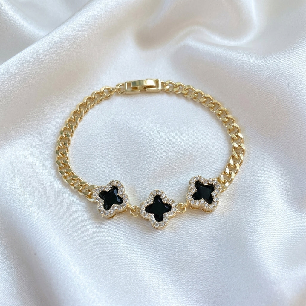 Rokassprādze "Extra mirdzošā četrlapiņa"