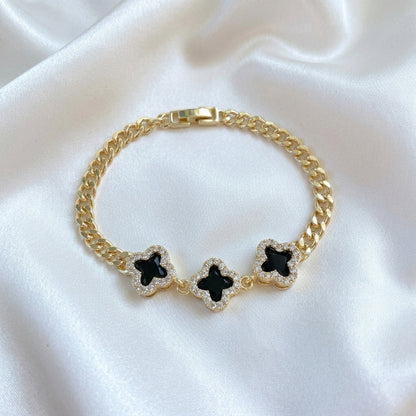 Rokassprādze "Extra mirdzošā četrlapiņa"