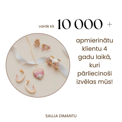 Auskari "Rīta rasas piliens"