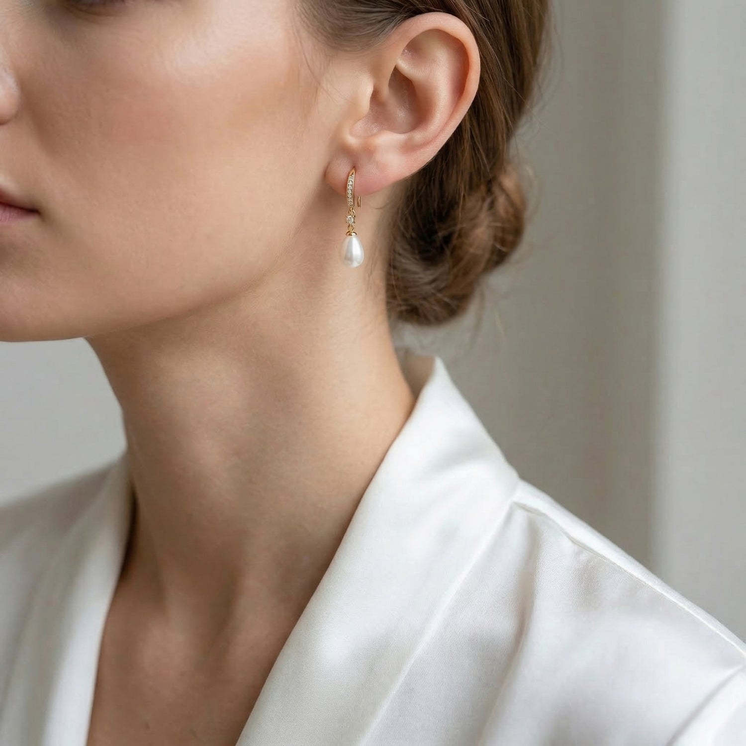 Auskari "Rīta rasas piliens"