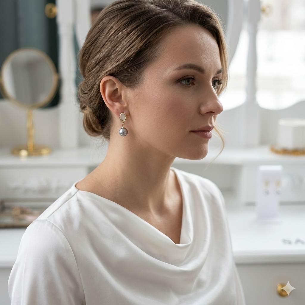 Auskari "Pērļu atspulgā"