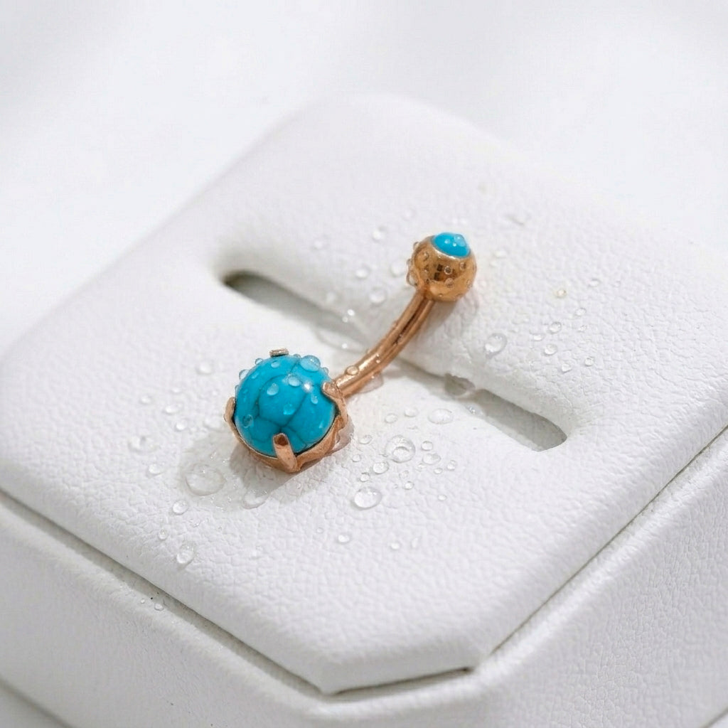 Nabas pīrsings "Zilā lagūna"