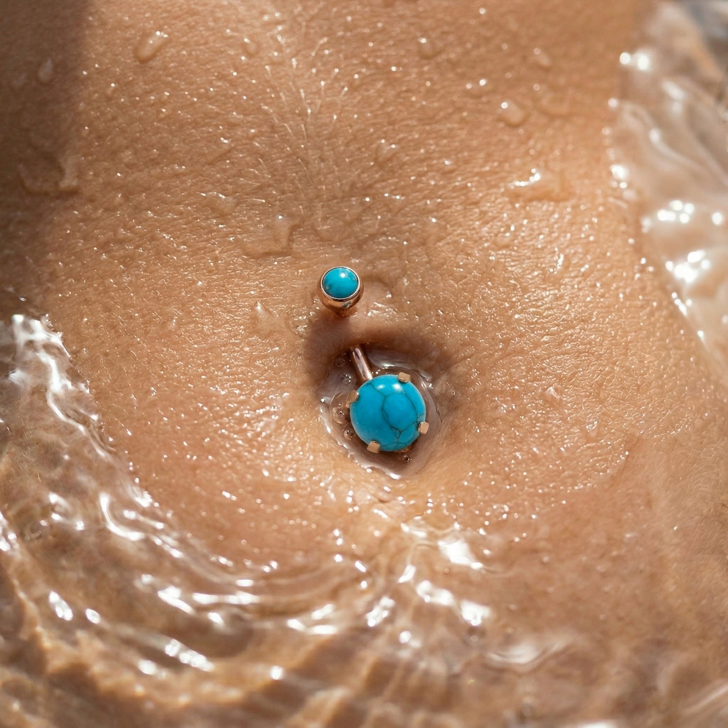 Nabas pīrsings "Zilā lagūna"