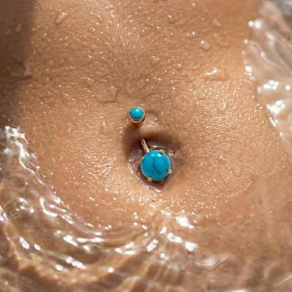 Nabas pīrsings "Zilā lagūna"