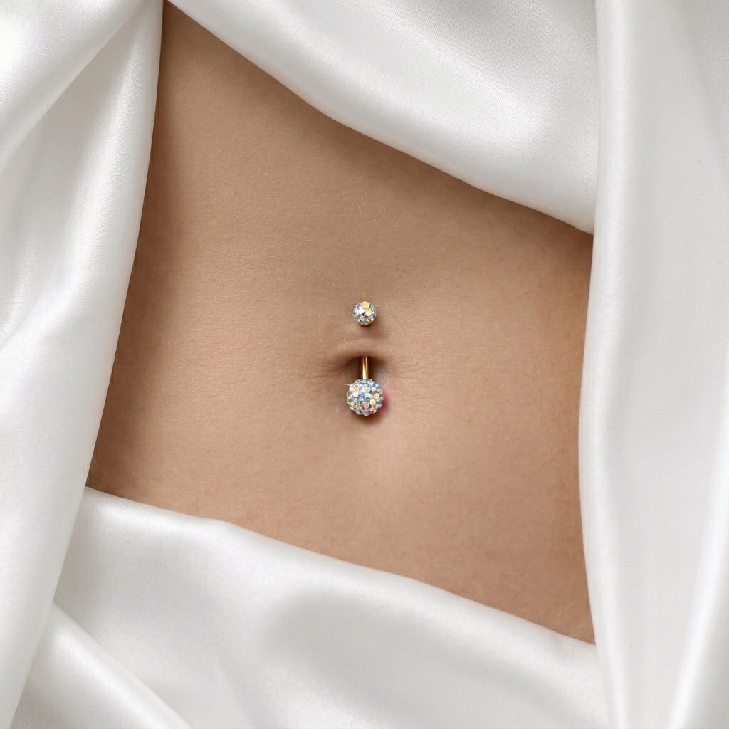 Pīrsings "AB kristāla mirdzums"