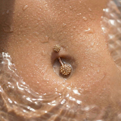 Pīrsings "Šampanieša kristāls"