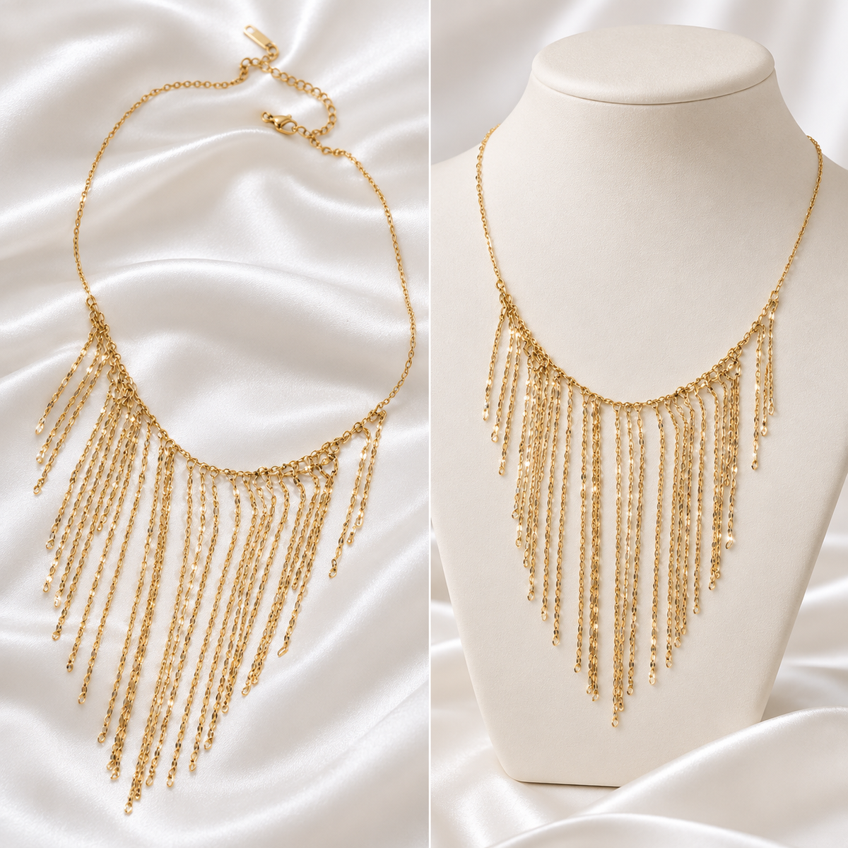 Rainfall necklace