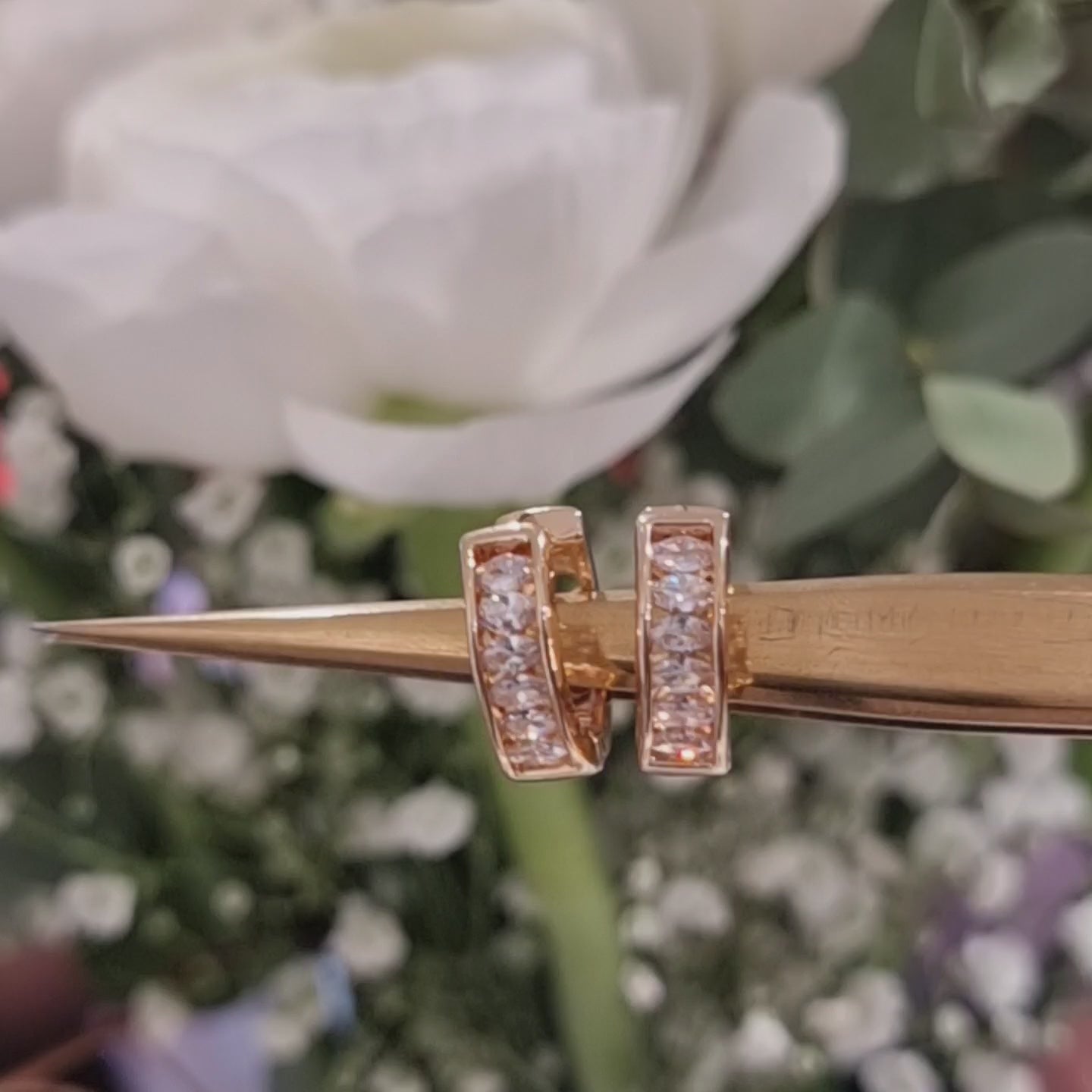 Auskari "Elegantā lēdija"