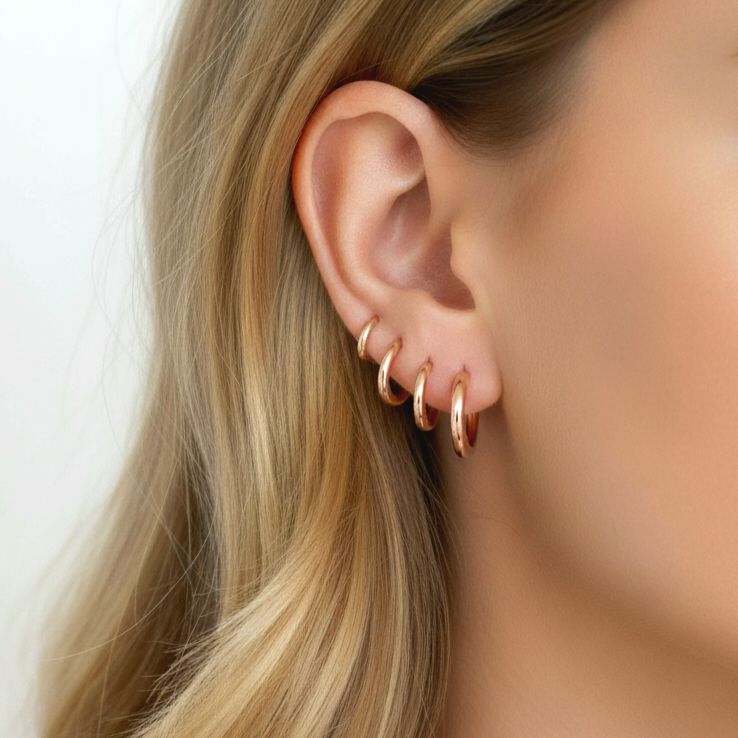 Auskari &quot;Riņķīši&quot;- dažādi izmēri