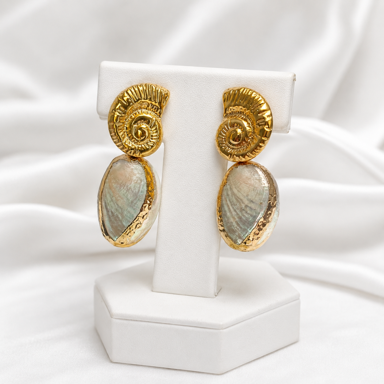 Auskari "Chic Shell"