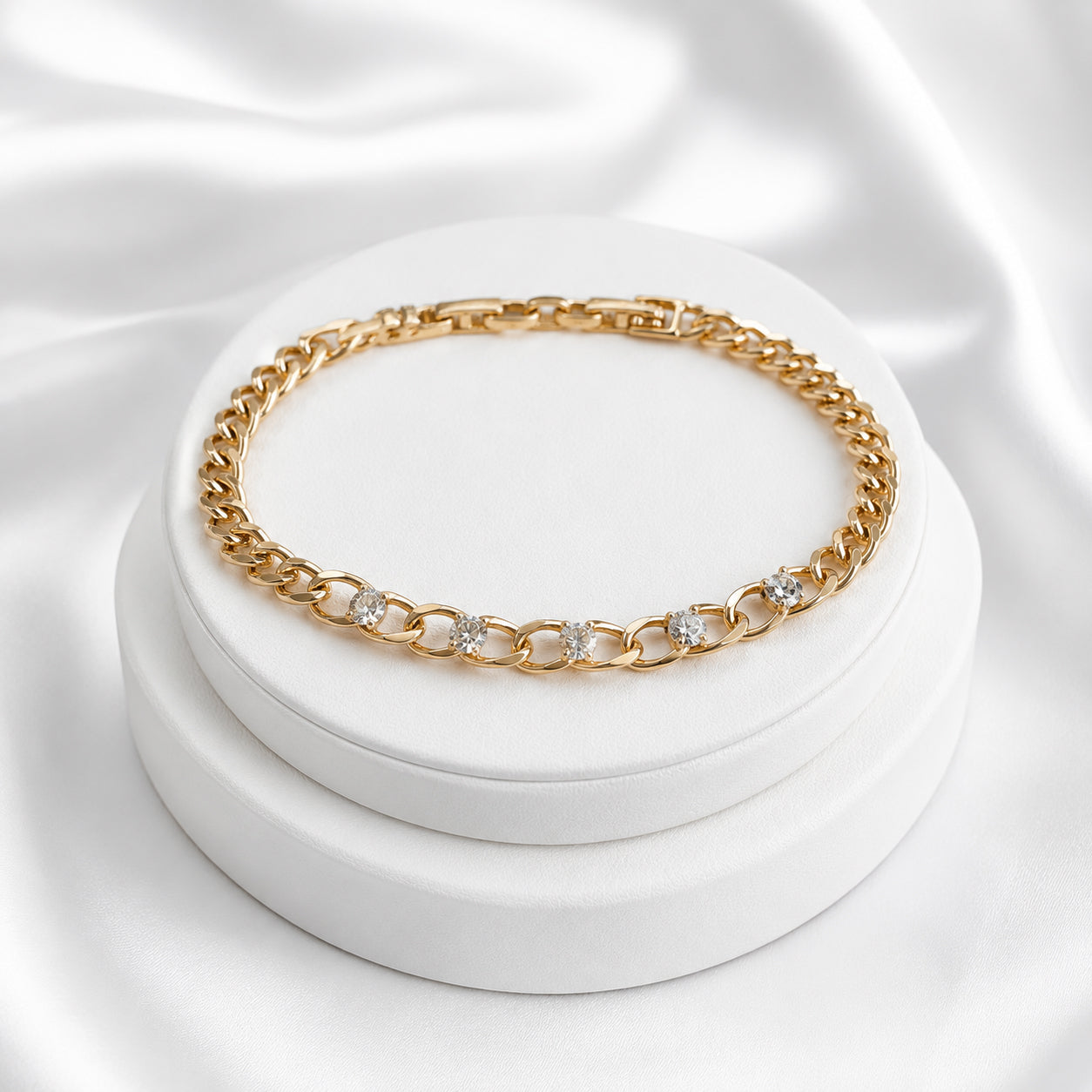 Auskari "Diamond Interlock"