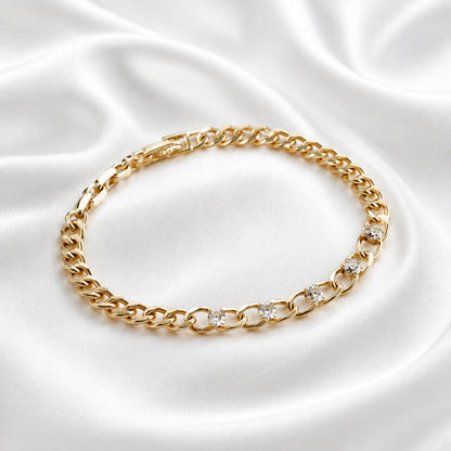 Auskari "Diamond Interlock"