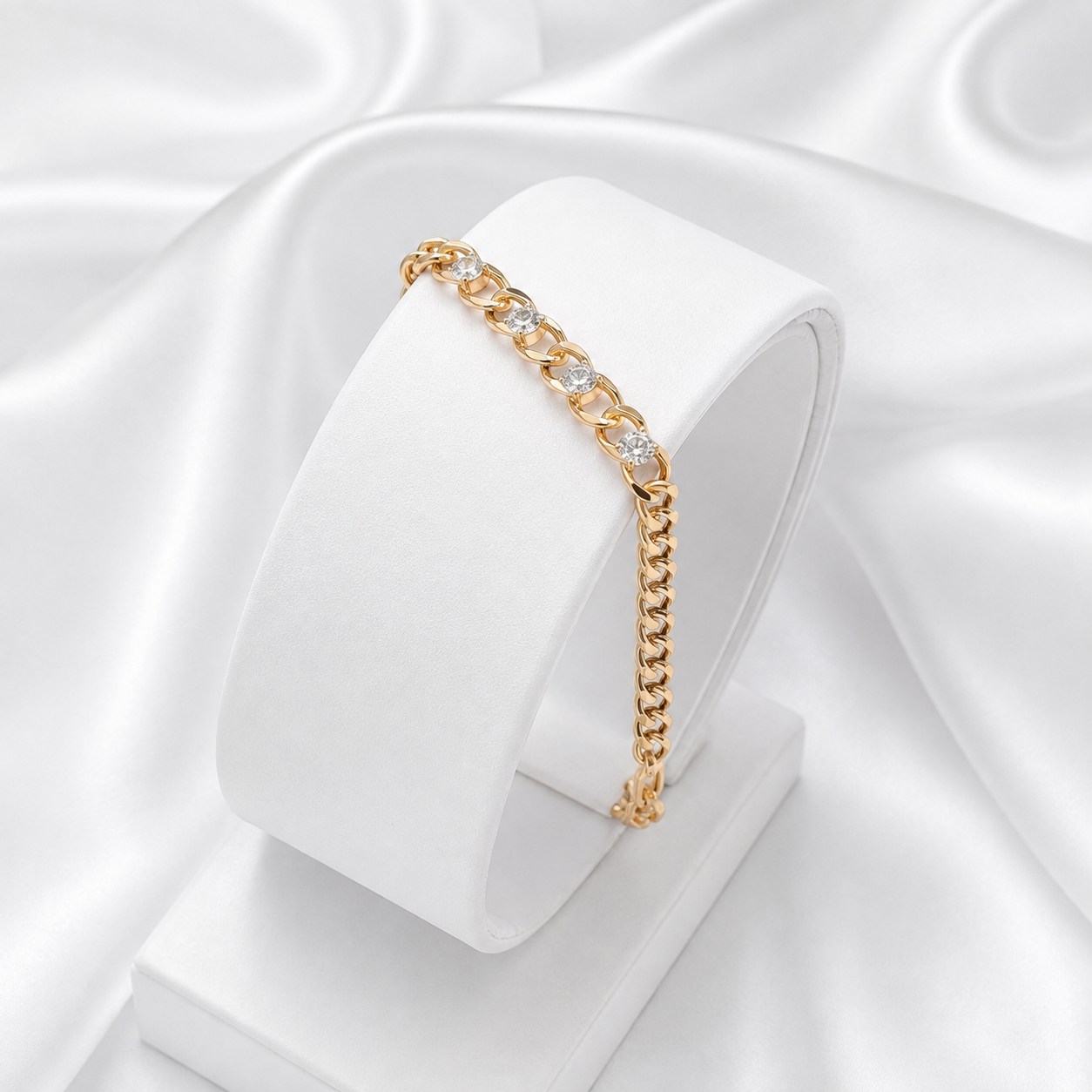 Auskari "Diamond Interlock"