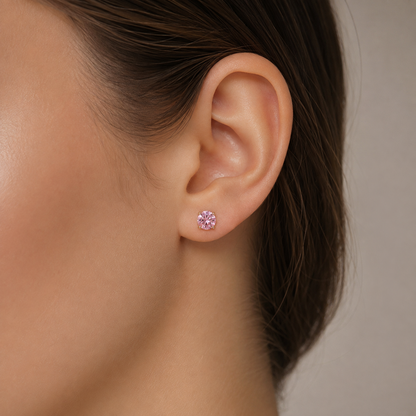 Auskari "Blush Crystal"