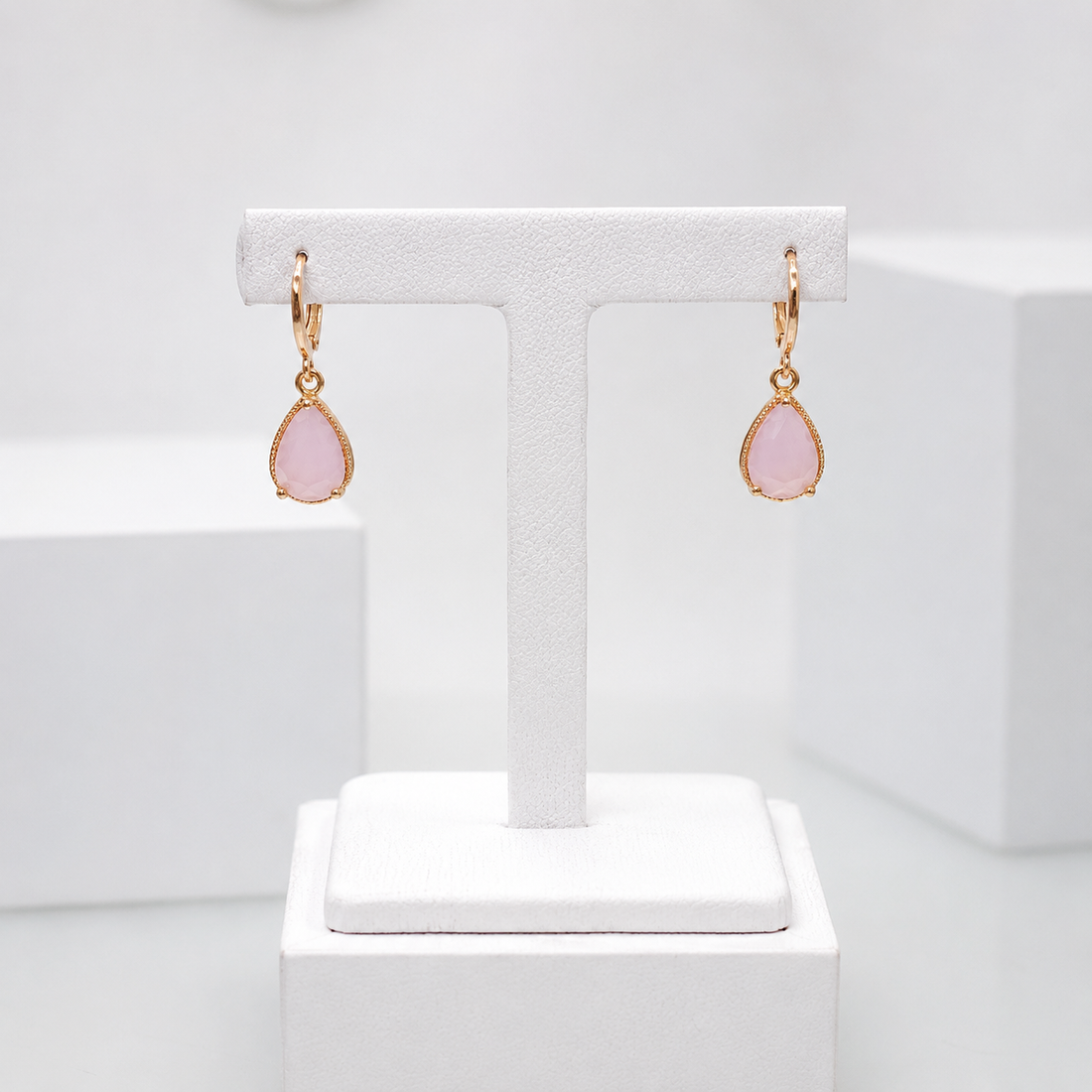 Auskari "Blush Teardrop"