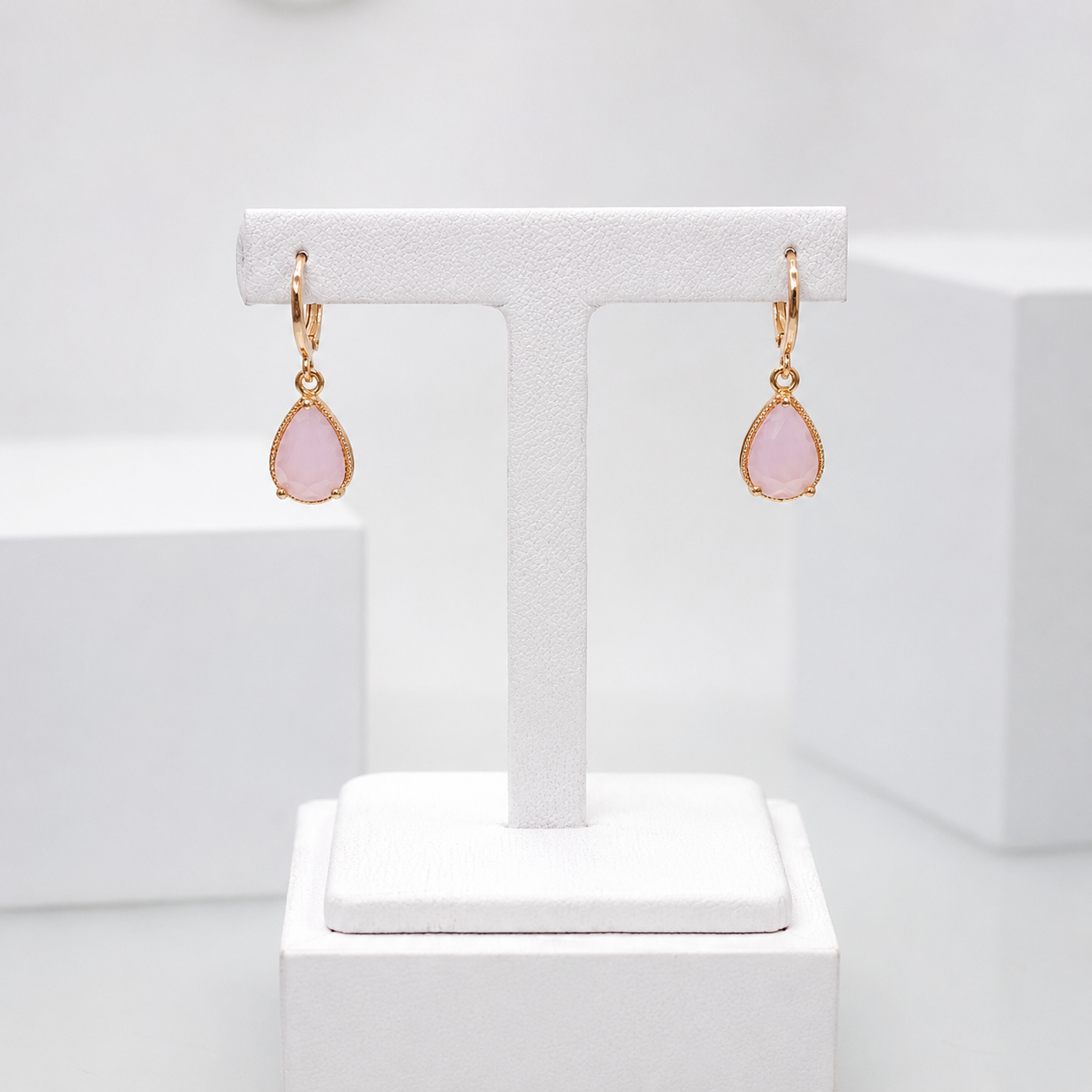 Auskari "Blush Teardrop"