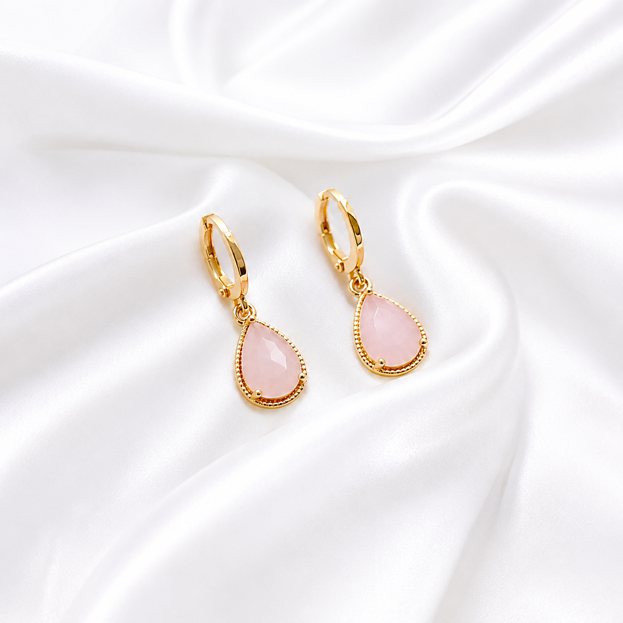Auskari "Blush Teardrop"
