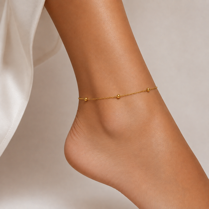 Kājas ķēdīte "Simple Bead"