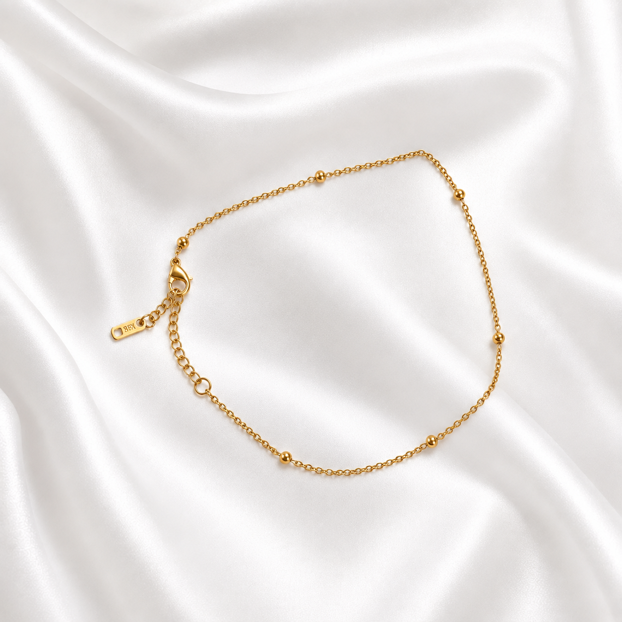 Kājas ķēdīte "Simple Bead"