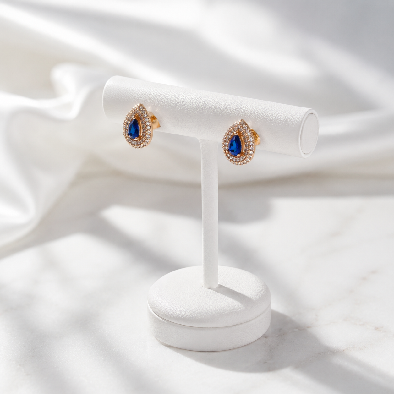 Auskari "Royal Blue Drop"