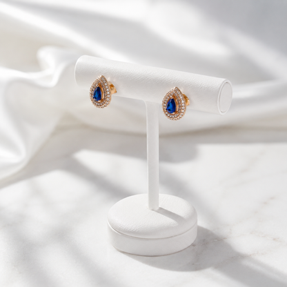 Auskari "Royal Blue Drop"
